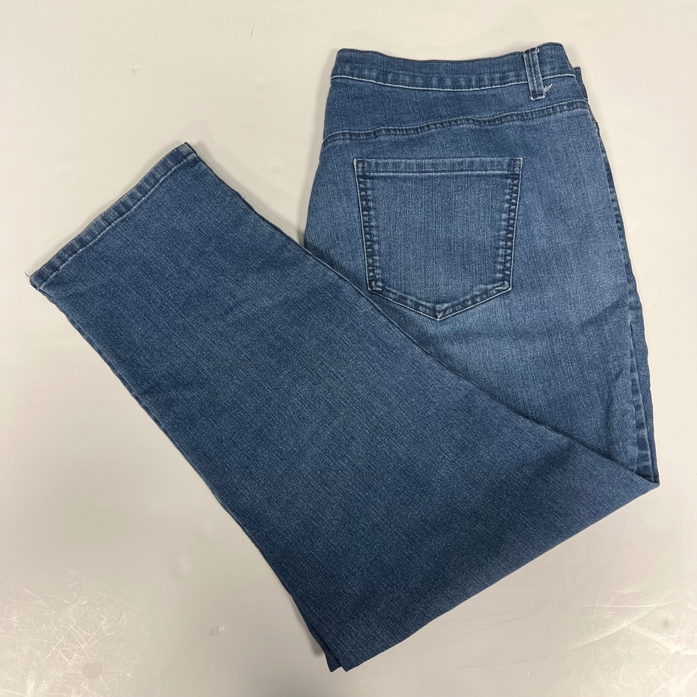 Gloria Vanderbilt Amanda Jeans Plus Size 18W Stretch Denim Classic Fit